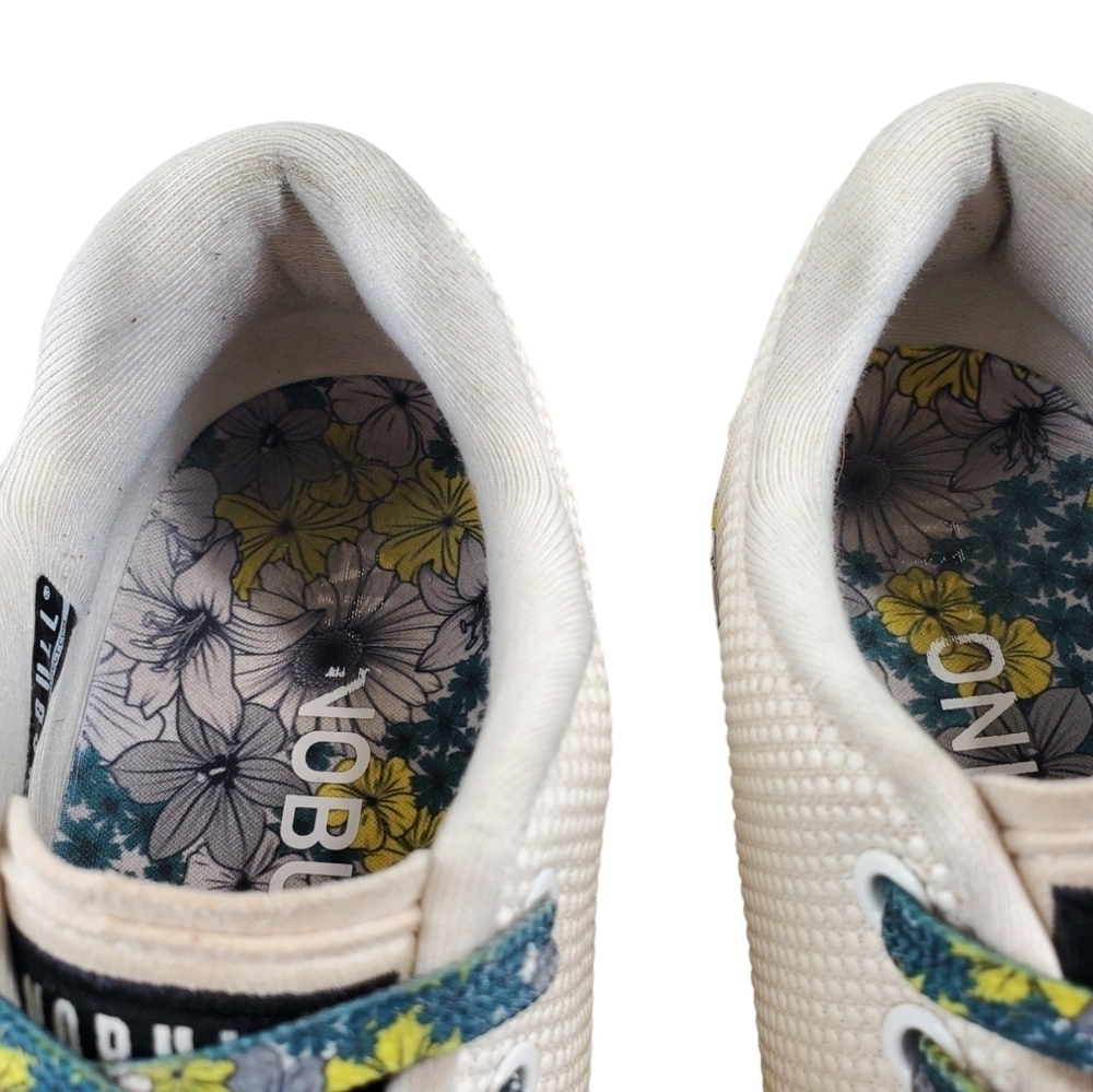Nobull Spring Fling Trainer Shoes Womens 8.5 Mens 7 Ivory White Running Athletic - Picture 7 of 16